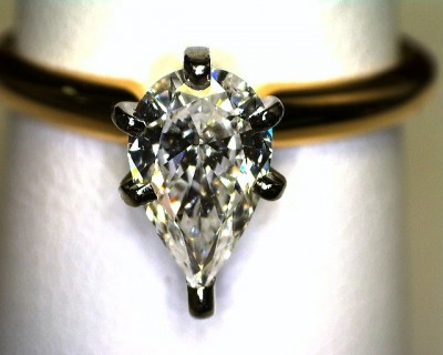 Pear Shape Engagement Ring