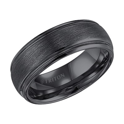 8Mm Cf Black/Tungsten Band