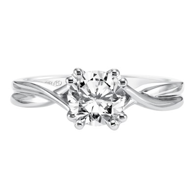 Solitude Engagement Ring 14Kwg