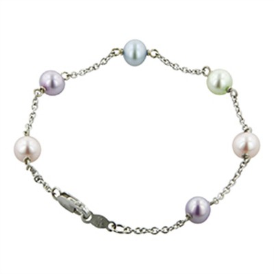 Sterling Silver 5.5-6MM Potato Candy Collection Freshwater Cultured Pearl 6