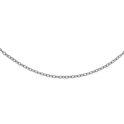 Silver Italian Cable Adjastable Link Chain