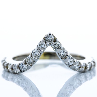 14K White Gold Diamond 