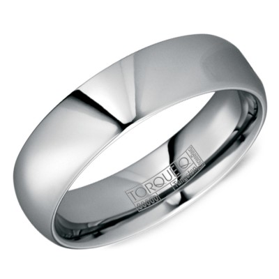 A Tungsten Torque Band With A Polished Finish.